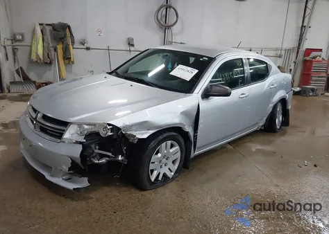 2011 Dodge Avenger Express from USA, damaged, VIN 1B3BD4FB4BN616871